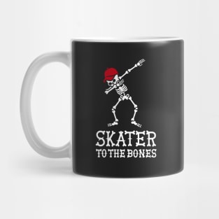 Skater to the bones - skateboarding Mug